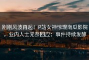 刚刚风波再起！P站女神惊现南瓜影院，业内人士无奈回应：事件持续发酵