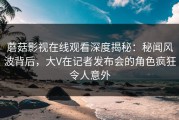 蘑菇影视在线观看深度揭秘：秘闻风波背后，大V在记者发布会的角色疯狂令人意外